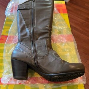 Women over the calf boots.